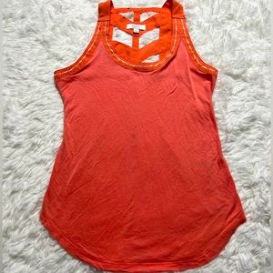 🍀Candie’s Tank Top with Lattice Cut-Out Back Size S